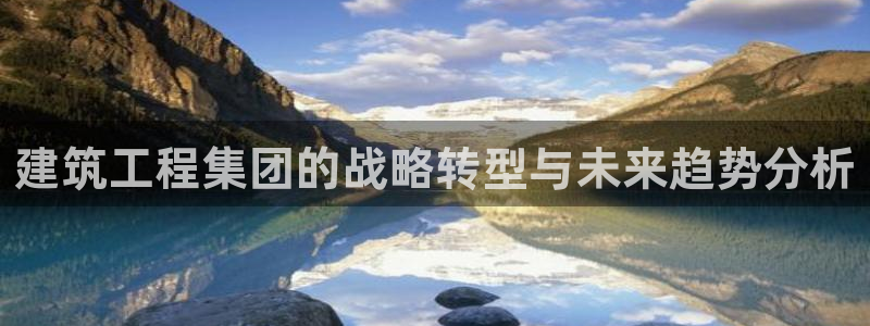 顺盈娱乐注册登录地址：建筑工程集团的战略转型与未来趋势分析