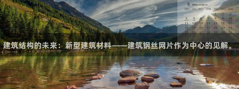 盈顺棋牌娱乐室电话：建筑结构的未来：新型建筑材料——建筑钢丝网片作为中心的见解。